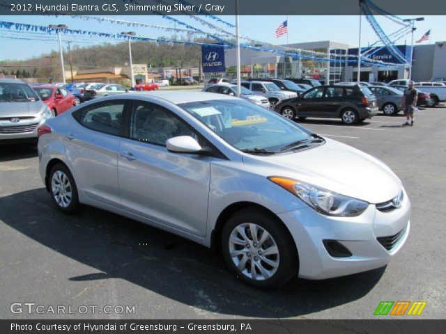 2012 Hyundai Elantra GLS in Shimmering Silver