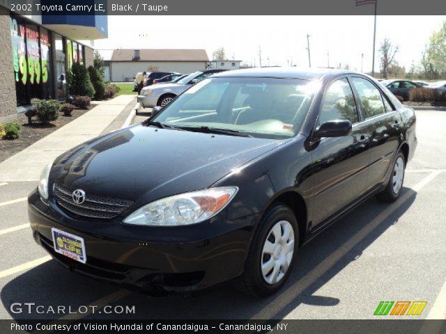 2002 Toyota Camry LE in Black