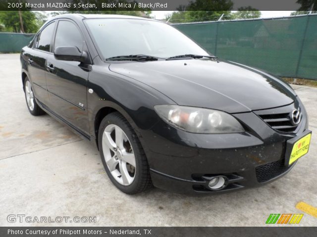 2005 Mazda MAZDA3 s Sedan in Black Mica