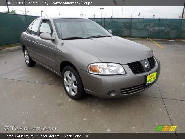 2004 Nissan Sentra 1.8 S in Bronze Shimmer