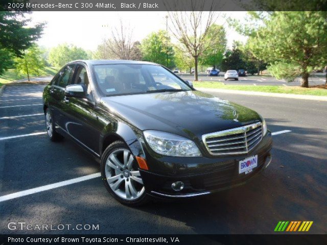 2009 Mercedes-Benz C 300 4Matic in Black
