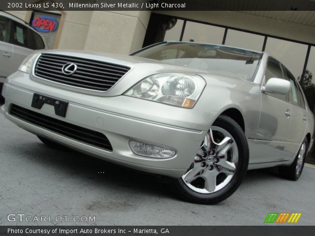2002 Lexus LS 430 in Millennium Silver Metallic