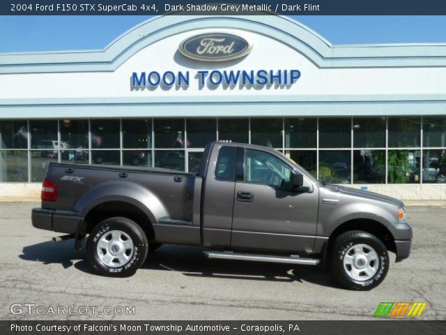 2004 Ford F150 STX SuperCab 4x4 in Dark Shadow Grey Metallic