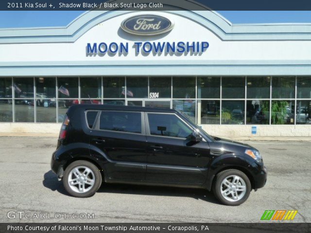 2011 Kia Soul + in Shadow Black