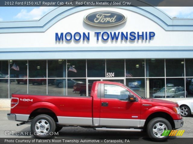 2012 Ford F150 XLT Regular Cab 4x4 in Red Candy Metallic