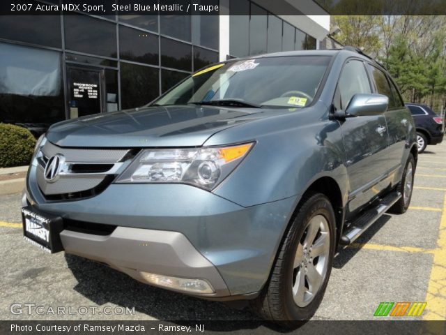 2007 Acura MDX Sport in Steel Blue Metallic