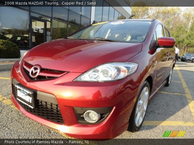 2008 Mazda MAZDA5 Touring in Copper Red
