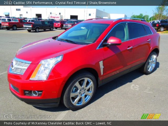 2012 Cadillac SRX Performance in Crystal Red Tintcoat