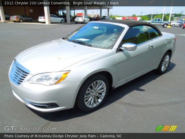 2012 Chrysler 200 Limited Convertible in Bright Silver Metallic