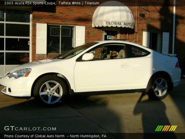 2003 Acura RSX Sports Coupe in Taffeta White