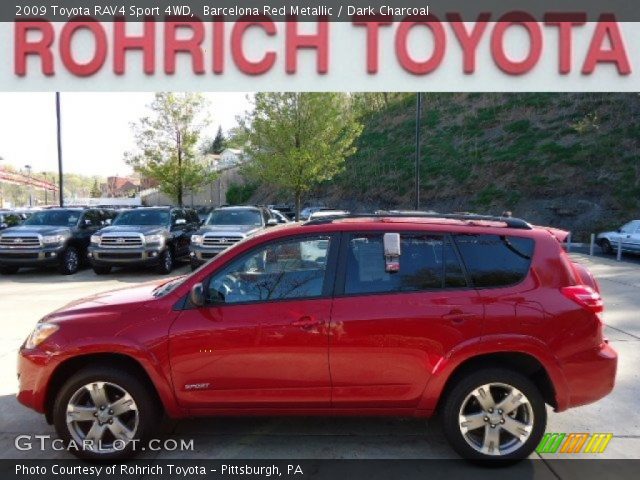 2009 Toyota RAV4 Sport 4WD in Barcelona Red Metallic
