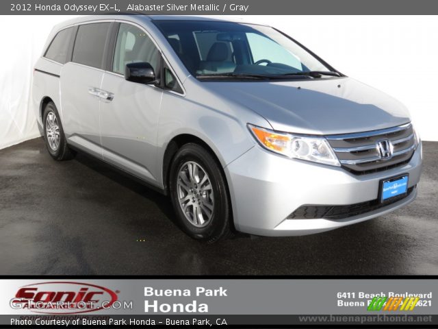2012 Honda Odyssey EX-L in Alabaster Silver Metallic