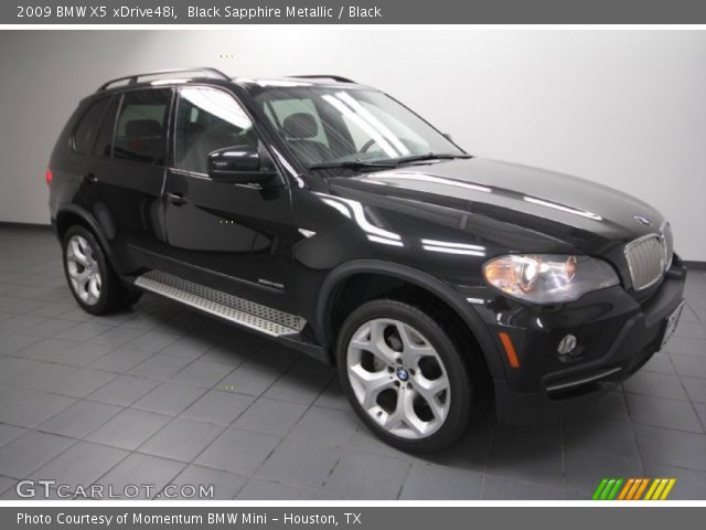 2009 BMW X5 xDrive48i in Black Sapphire Metallic
