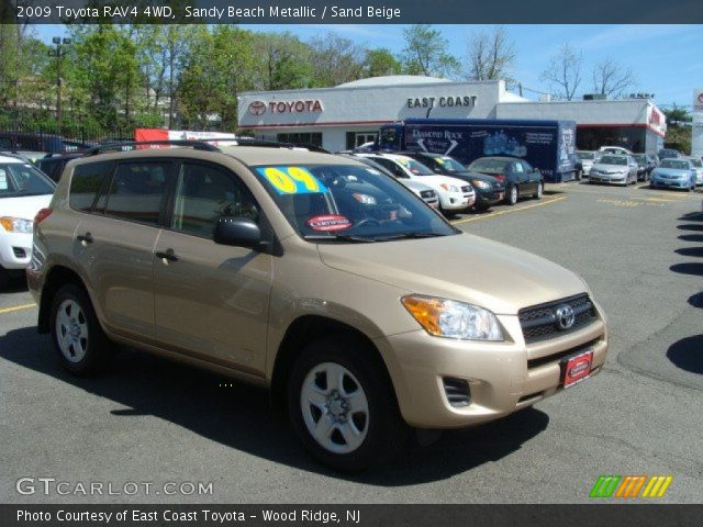 2009 Toyota RAV4 4WD in Sandy Beach Metallic