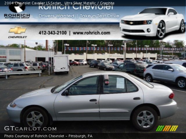 2004 Chevrolet Cavalier LS Sedan in Ultra Silver Metallic