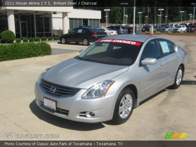 2011 Nissan Altima 2.5 S in Brilliant Silver