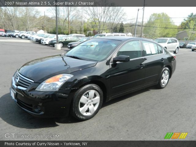 2007 Nissan Altima 2.5 S in Super Black