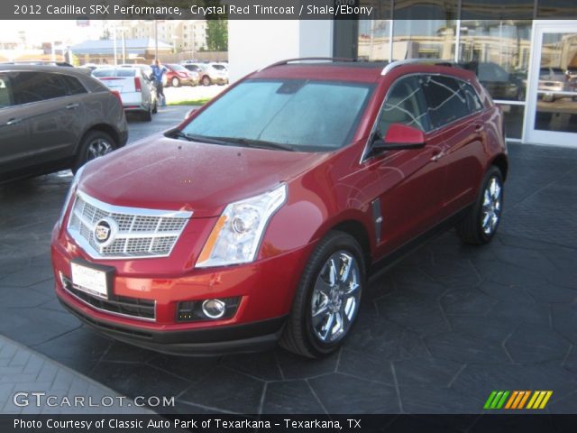 2012 Cadillac SRX Performance in Crystal Red Tintcoat