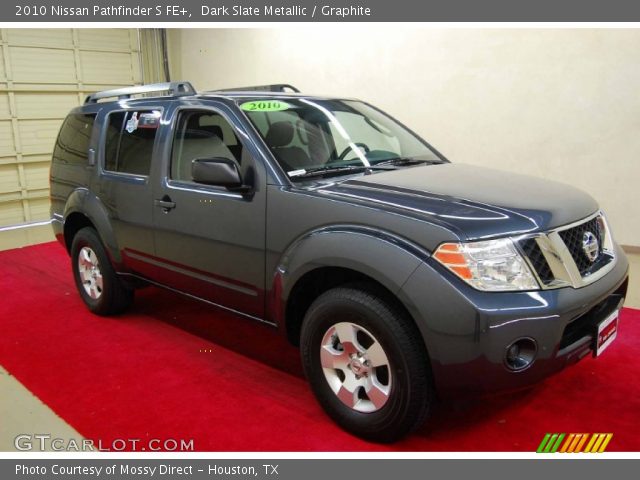 2010 Nissan Pathfinder S FE+ in Dark Slate Metallic