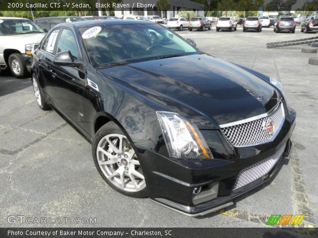 2009 Cadillac CTS -V Sedan in Black Raven