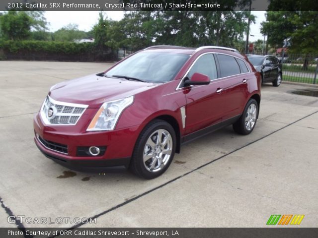 2012 Cadillac SRX Performance in Crystal Red Tintcoat