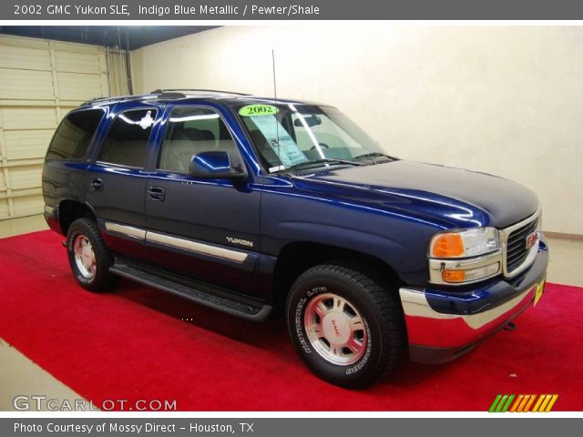 2002 GMC Yukon SLE in Indigo Blue Metallic