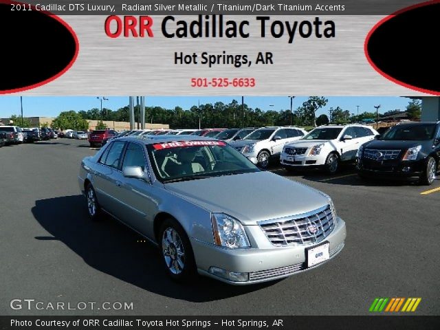 2011 Cadillac DTS Luxury in Radiant Silver Metallic