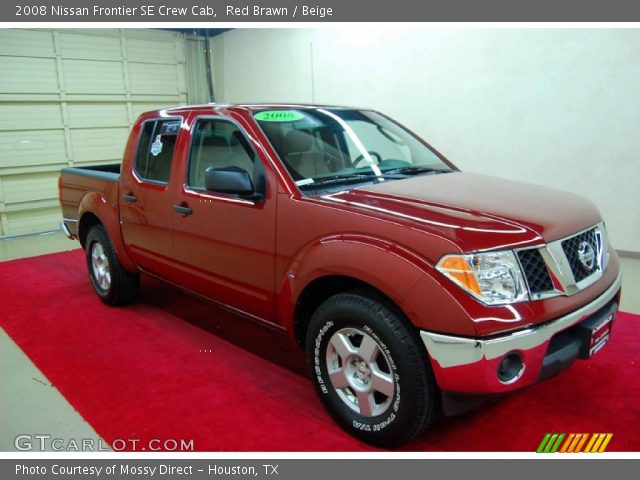 2008 Nissan Frontier SE Crew Cab in Red Brawn