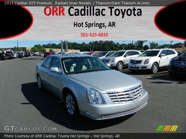 2011 Cadillac DTS Premium in Radiant Silver Metallic