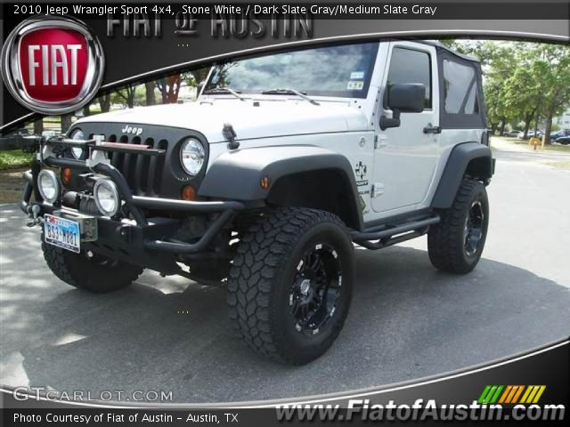 2010 Jeep Wrangler Sport 4x4 in Stone White