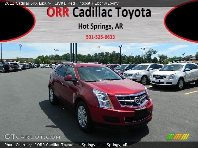 2012 Cadillac SRX Luxury in Crystal Red Tintcoat