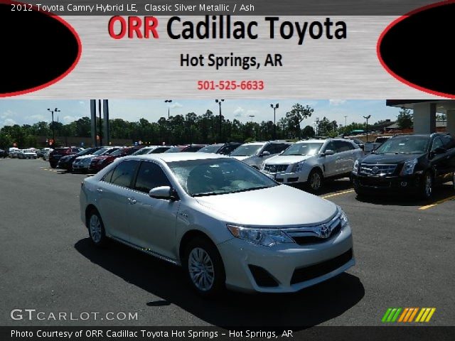 2012 Toyota Camry Hybrid LE in Classic Silver Metallic