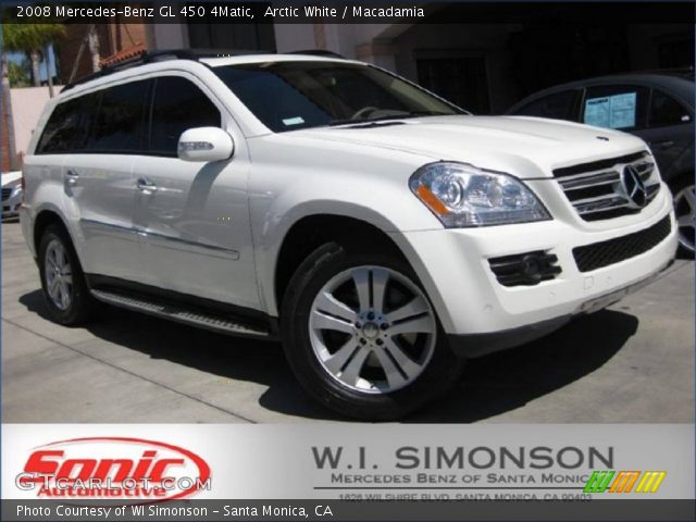 2008 Mercedes-Benz GL 450 4Matic in Arctic White