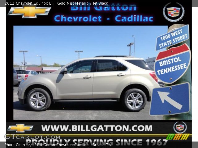 2012 Chevrolet Equinox LT in Gold Mist Metallic