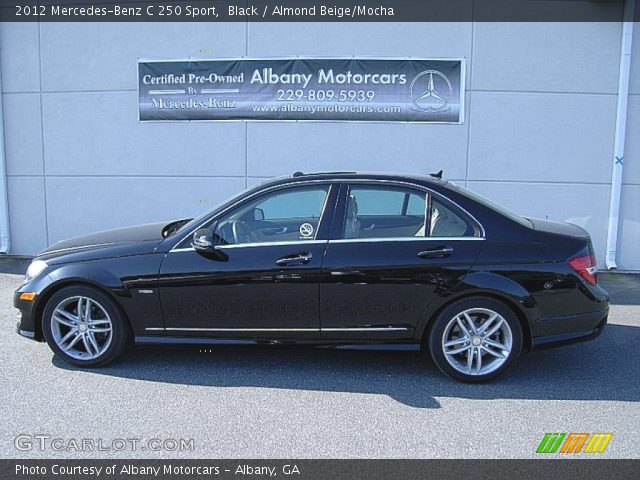 2012 Mercedes-Benz C 250 Sport in Black