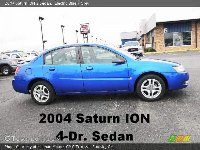 2004 Saturn ION 3 Sedan in Electric Blue