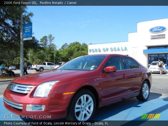 2006 Ford Fusion SEL in Redfire Metallic