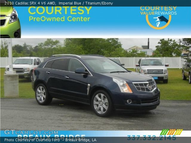 2010 Cadillac SRX 4 V6 AWD in Imperial Blue