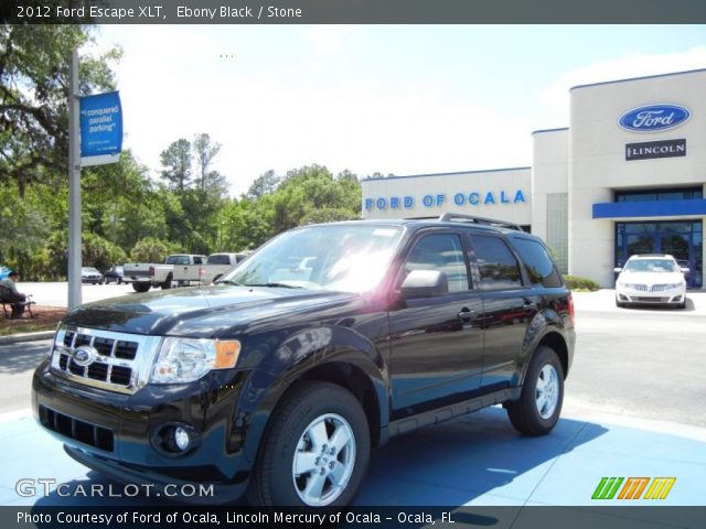 2012 Ford Escape XLT in Ebony Black