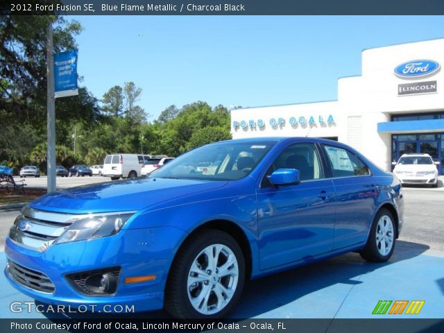 2012 Ford Fusion SE in Blue Flame Metallic