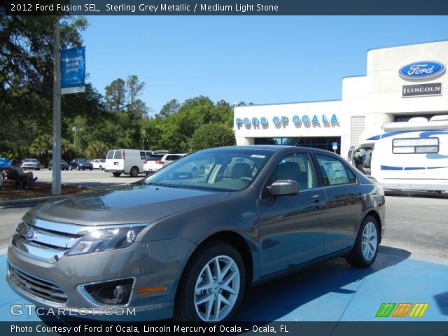 2012 Ford Fusion SEL in Sterling Grey Metallic