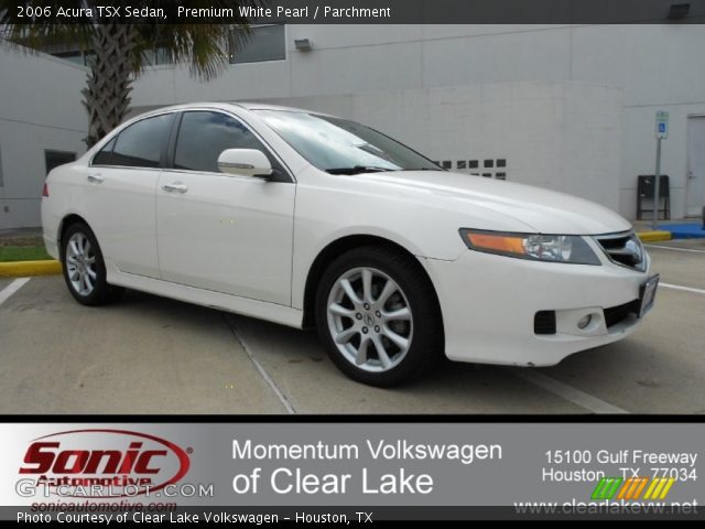 2006 Acura TSX Sedan in Premium White Pearl