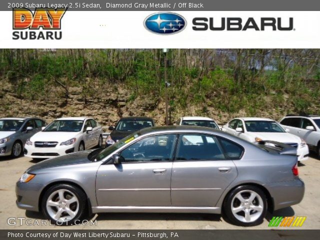 2009 Subaru Legacy 2.5i Sedan in Diamond Gray Metallic