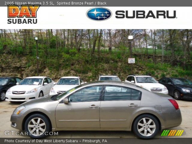 2005 Nissan Maxima 3.5 SL in Spirited Bronze Pearl