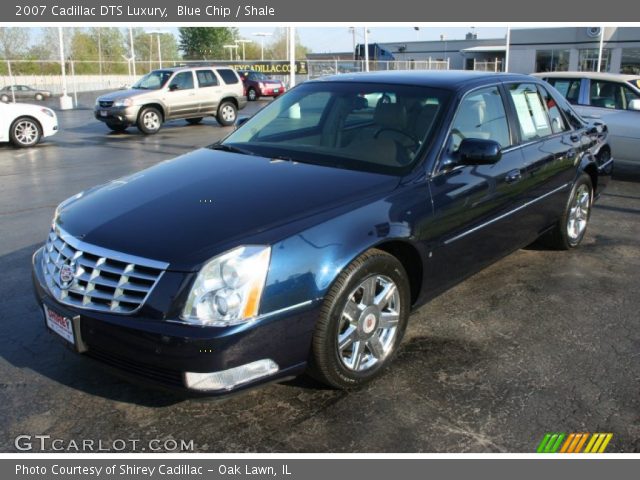 2007 Cadillac DTS Luxury in Blue Chip