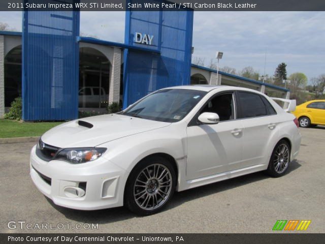 2011 Subaru Impreza WRX STi Limited in Satin White Pearl