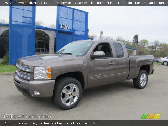 2012 Chevrolet Silverado 1500 LTZ Extended Cab 4x4 in Mocha Steel Metallic