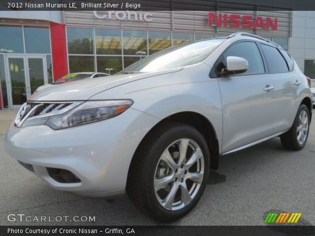 2012 Nissan Murano LE in Brilliant Silver
