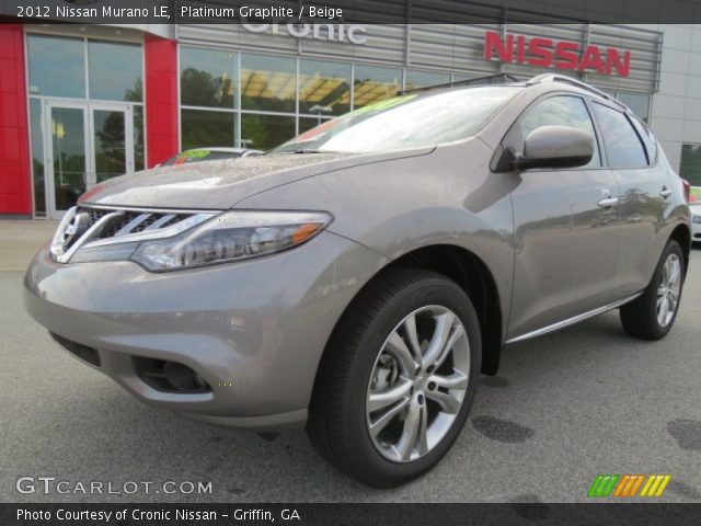 2012 Nissan Murano LE in Platinum Graphite