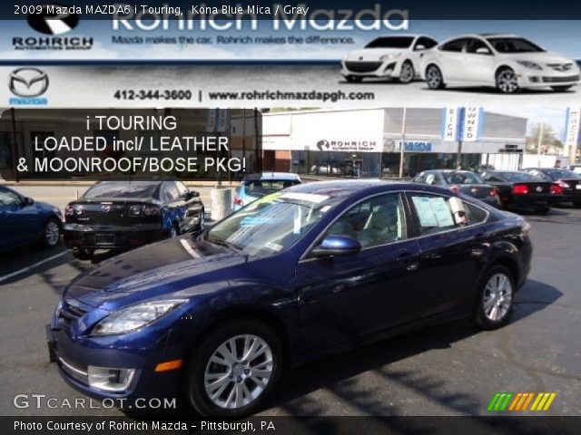 2009 Mazda MAZDA6 i Touring in Kona Blue Mica